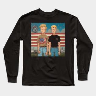 beavis and butthead - Design 3 Long Sleeve T-Shirt